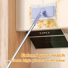 Multipurpose Disposable Cleaning Cloth - Hands-Free Wet & Dry Use, Suitable For Kitchen, Bathroom, Glass Cleaning - Essential Household Cleaning Tool - Multicolor - View 8