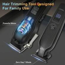 LQT Home Hair Cutting Tools(1/2/4pcs), Mini Hair Clipper Foil Shaver Nose Ear Trimmer, USB‑C Charging, With Guide Combs, Men Beard Grooming Kit For Home Travel, Perfect Father's Day Gift - View 6