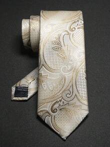 Cà vạt nam phong cách vintage họa tiết Paisley dệt jacquard, cà vạt dệt cao cấp cho đám cưới và trang phục công sở lịch sự - Nhiều màu - Xem 17