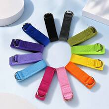 1 dây kéo giãn yoga cho trẻ em 2.5m bằng polyester, dây hỗ trợ tập luyện đa năng, dây kéo giãn không co giãn - Nhiều màu - Xem 4