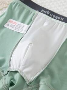 Celana Dalam Boxer Kasual untuk Anak Laki-Laki Usia Remaja (Tween Boy) Motif Huruf dan Blok Warna, Isi 5 Buah - MultiWarna - View 9