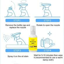 [Oil Remover For Kitchen] Professional Grease Remover For Range Hoods, Suitable For Ovens, Microwaves, Stoves, Wall, Floor And Countertops - On Metal Surfaces, Easy To Use - CJ-368 - View 10