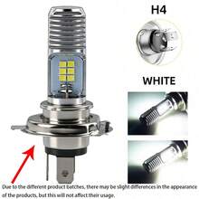Hayward H4 H6 BA20D T19 P15D High/Low Beam LED Motorcycle Headlight Bulb, 3570 6000K White Light, Suitable For Scooter, Motorcycle, Bicycle - 1pcs - View 12