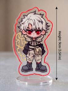 1個/5款 GACHIAKUTA 動漫壓克力立牌模型，Rudo Enjin Zanka Riyo Jabber 桌面裝飾收藏品，適合 Cosplay 粉絲禮物，完美粉絲禮物，節日禮物，男孩/女孩最佳禮物 - 彩色 - 查看 4