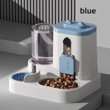 全方位自動貓食碗與給水器套裝，大容量寵物餵食器，易清洗與補給，適合旅行與戶外使用寵物餵食用品 - 大容量 - 查看 6