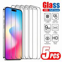 CASECOPS 5片裝超清晰全螢幕鋼化玻璃螢幕保護貼，全覆蓋保護，相容 iPhone 17 E/17/17 Pro Max/17 Pro/17 Air/16 Pro/15 Pro Max/14 Pro/13 系列，透明保護膜，防震防摔防刮防指紋，9H 硬度，適用 6.1 吋/6.3 吋/6.9 吋螢幕，日常使用與辦公必備手機膜 - 5件 - 查看 31