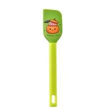 Custom Text Logo Halloween Theme Silicone Scraper, Heat-Resistant Non-Stick Baking Spatula, Cute Cartoon Pumpkin Cat Skull Pattern, Reusable Kitchen Utensil, Suitable For Cooking Baking Stirring Scraping, Dishwasher Baking Tool - Multicolor - View 13