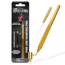Fine Line Fluid Writer - Bolígrafo aplicador de pintura Pintura de retoque de precisión Perfecto para reparación de virutas de roca y arañazos Construcción de latón de punta de 0.5 mm - Latín - Ver 9