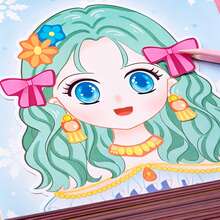 1PC Princess Dress Up Sticker Book For Kids, 50+ Pcs Reusable Fashion Outfit Stickers, Creative DIY Paper Doll Activity Set, Fun Travel Toy Gift For Girls - 1 Random Book - View 7