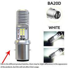 Hayward H4 H6 BA20D T19 P15D High/Low Beam LED Motorcycle Headlight Bulb, 3570 6000K White Light, Suitable For Scooter, Motorcycle, Bicycle - 1pcs - View 14