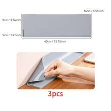 1/3pcs Silicone Kitchen Sink Splash Guard Mat, Narrow Edge Extended Drainage Mat, Countertop Storage Mat, Bar Anti-Slip Mat - View 10