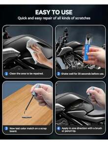 Paint Touch-Up Pens - Plvora Matte Black Metallic - View 5