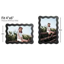 Mosearon 3pcs/1pc Wavy 30x40cm Photo Frame, 12x16in Certificate Frame, A4 Poster Frame, A4 Art Frame, Acrylic Transparent Panel, Suitable For Living Room, Bedroom, Office, Gallery Wall Decor - 1515 Wavy - View 35