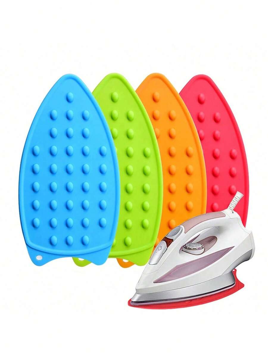 1pc Heat-Insulating Silicone Ironing Mat, Multi-Functional Home Ironing Pad, Thickened Anti-Scald, Ironing Board Mat - Multicolor - View 1