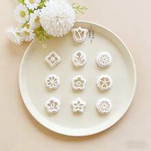 10Pcs Hollow Flower Tulip Star Polymer Clay Cutters Set Multi Floral Shape Clay Molds DIY Handmade Earring Pendant Jewelry Craft Making Tools - 10 Pieces - View 7