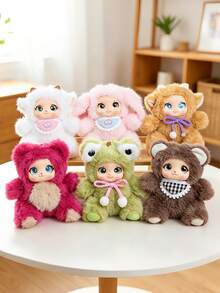 Cute Vinyl Plush Doll, Charming Vinyl Pendant Doll, Birthday Gift Christmas Decoration Halloween (Inner Material Is Tangjiia Hard Non-Plush Filling), Spring/Summer - Multicolor - View 1