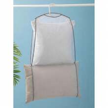 1/5pcs Polyester Pillow Drying Net, Foldable Pillow Drying Rack, Toy Laundry Drying Net Bag, Home Balcony Clothes Drying Rack (Hangers Not Included) - Multicolor - View 11