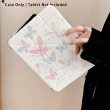 Butterfly Pattern Painted Effect Tablet Protective Case With Stand, Suitable For Honor 8/9/10/X8/X8A/X9/X8Pro/X9Pro And Other Models/ MatePad Se 11 Inch/MatePad 11 Inch/11.5 Inch, MatePad Pro Apple 10th/11th Gen 2025 (A16), Galaxy Tab A7/A9 And Other Popular Models - Style 10 - View 7