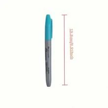 6pcs/12pcs Durable & Long Lasting Fine Tip Permanent Marker Pens - Ideal For Classroom, Office, Kitchen And More - Assorted Colors Back To School - Multicolor - View 4