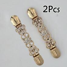 1Pc/2/3Pcs Sweater Waist Clip Vintage Dress Back Strap Shawl Cardigan Collar Tightener Waist Cincher - Multicolor - View 18