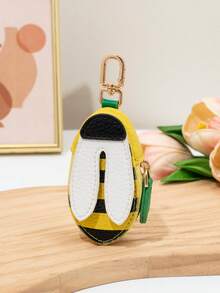 CHARM INFINITE Cute Bee & Ladybug Keychain Storage Bag, Multi-Functional Mini Coin & Earphone Pouch, Sweet Women's Birthday Christmas Party Favor Gift - Multicolor - View 11