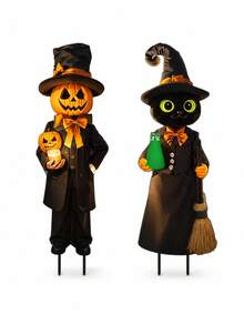 Flags - Black Cat, Pumpkin, and Ghost - View 7