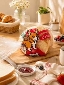 2pcs Corgi Butt Shaped Bread Clips And Snack Clips, 2D Flat Corgi Shaped Plastic Bag Clips, Lightweight Kitchen Storage Accessories, Suitable For Bread, Snacks, Pantry Decor, Pet Lover Gift, Corgi Themed Home Decor - View 13