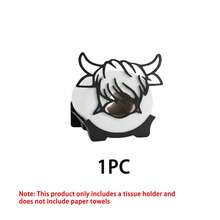 3/1pc Cow-Shaped Toilet Paper Holder, Freestanding Toilet Paper Storage Rack, Can Store Toilet Paper Rolls, Beautiful And Practical, Suitable For Indoor And Outdoor, Bathroom Storage Rack, Housewarming Gift, Bathroom Decor And Kitchen - Multicolor - View 12