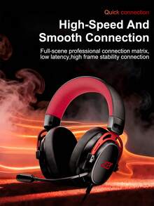 Acer Original OHW346 Over-Ear Headphones, Dual-Core DSP Chip, Low Latency, Soft Comfortable Ear Cushions, High-Definition Microphone, Multi-System Compatible, Wired Plug-And-Play - View 4