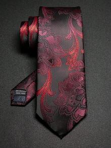 Cà vạt nam phong cách vintage họa tiết Paisley dệt jacquard, cà vạt dệt cao cấp cho đám cưới và trang phục công sở lịch sự - Nhiều màu - Xem 15