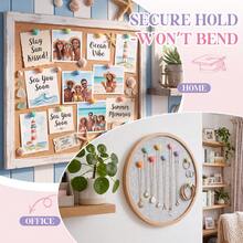 15/20/30Pcs Pastel Heart Thumb Tacks Decorative Pastel Heart Push Pins Colorful Cute Pushpin For Photo Wall Cork Board Bulletin Board Home Wall Pattern Decoration,Random Color - A - View 4