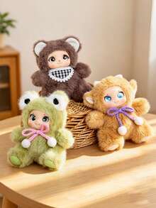 Cute Vinyl Plush Doll, Charming Vinyl Pendant Doll, Birthday Gift Christmas Decoration Halloween (Inner Material Is Tangjiia Hard Non-Plush Filling), Spring/Summer - Multicolor - View 5
