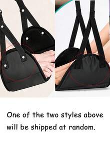 Adjustable Hanging Foot Hammock For Office | Back To School & Dorm Life Essential | Ergonomic Design To Relieve Back And Leg Pressure From Prolonged Sitting | Portable Under-Desk Footrest, Comfortable For Studying, Working, Napping, Lunch Breaks And Travel | Practical Accessory To Improve Posture And Relax Mind And Body - Multicolor - View 10