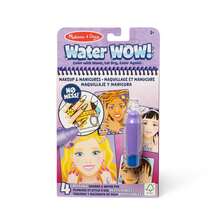Melissa & Doug & Doug Water Wow! Makeup & Manicures,Space Water-,Occupations -Water Reveal Travel Book | Activity Pad | 3+ | Gift For Boy Or Girl - Multicolor - View 12