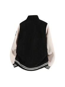 Men's Autumn/Winter Casual Fashion Minimalist Outdoor Thickened Stand Collar Jacket - Black - View 5