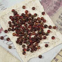 160顆 4mm 彩色圓形散珠，適用於珠寶製作、手鍊、項鍊、耳環、手工藝配件 - 彩色 - 查看 5