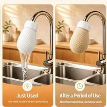 10/30pcs Faucet Filter Cartridges, Universal For Kitchen And Bathroom, Filters Sand And Impurities, High Density Filter, Easy Installation, Home Cleaning Value Pack - Default - View 8