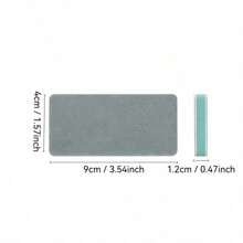 2pcs Glass Water Stain Magic Eraser Cleaning Brush, Household Bathroom Mirror Shower Tile Powerful Limescale Water Stain Water Mark Removal Tool, Multi-Functional Window Glass Cleaning Tool - A - View 10