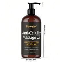 Efreshing Soothing Body Massage Oil – Helps Smooth Cellulite And Improve Skin Texture – Refreshing Aromatherapy Body Oil For Legs And Body - Multicolor - View 3