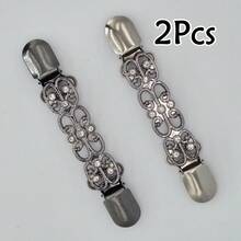 1Pc/2/3Pcs Sweater Waist Clip Vintage Dress Back Strap Shawl Cardigan Collar Tightener Waist Cincher - Multicolor - View 23