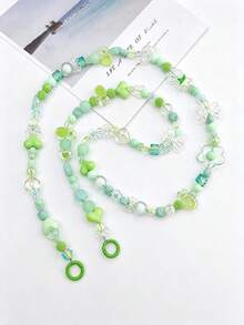 Fashionable Phone Lanyard, Cute Colorful Universal Phone Charm Accessory, Multiple Colors And Styles Available, Fashionable Phone Decorative Chain Camera Strap - Multicolor - View 15