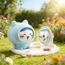 Miniso Chiikawa Pajama Series Face‑Changing Blind Box Pendant, Multi‑Expression Replaceable Face Figure, Bag & Keychain Accessory, Desktop Display Ornament, Collectible Gift Toy (1 PC Random Delivery) - Multicolor - View 9
