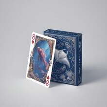 YFOPEN Marine Life Playing Cards, Paper Cards, Featuring Dolphin/Shark/Turtle/Jellyfish Patterns, Party Game Cards, 9 X 6.5 Cm, Marine Life Board Game, Nature-Inspired Classic Playing Cards. - Multicolor - View 10