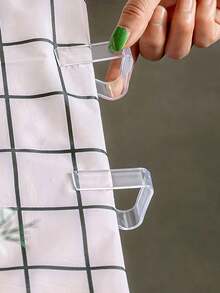 32/24/16pcs Transparent Non-Slip Tablecloth Clips, Plastic Tablecloth Fasteners, Kitchen Tablecloth Clips, Home Tablecloth Anti-Slip Fixers, Wholesale, Suitable For Outdoor Tablecloths, Picnic, Wedding, Camping, Restaurant, Meeting, Party, Holiday And More Occasions - Multicolor - View 7