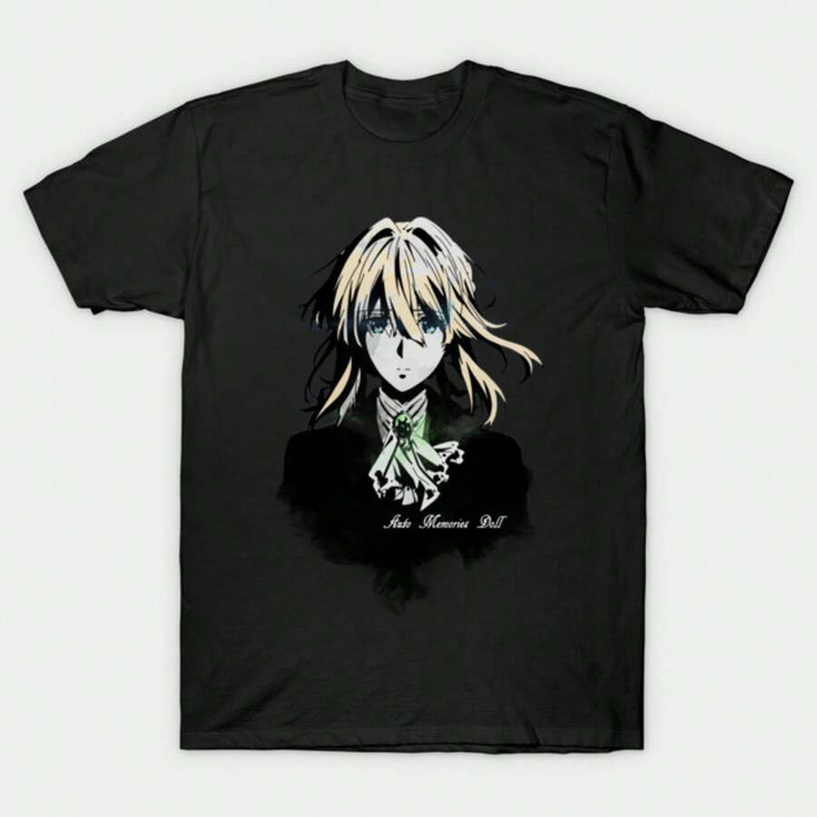 Men T-Shirts - 黑色 - 查看 1