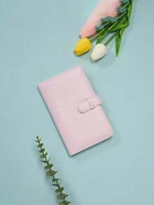 1Pc Mini 108 Pockets 3-Inch Photo Album,Photo Storage Album For Collecting Family Photos And Anniversary Photos,Etc.,Camera Not Included,Small Cards Collection Book For Star Cards,Business Cards,Train Tickets,Flashcards,Memory Cards,And ID Cards - Multicolored - View 7