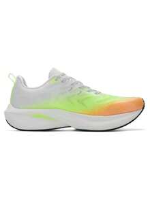XTEP Men's One-Piece Molded Marathon Training Breathable Running Shoes 875219110069 Classic White/Tangerine Orange - Classic White/Mandarin Orange - View 6