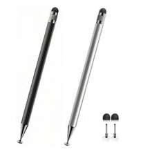 2-In-1 Stylus Pen High Sensitivity Disc Tip Rubber Tip Touch Pencil Compatible With Apple Android Tablet Phone - View 14
