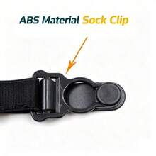 Men's Sock Suspenders 2pcs/Set Adjustable Sturdy Clip Garter - Multicolor - View 9