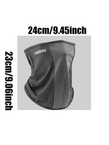 1pc/3pcs New UV Protection Ice Silk Cycling Face Mask, Windproof Dustproof Breathable Cool Multi-Functional Mask Scarf, Lightweight - Multicolor - View 12